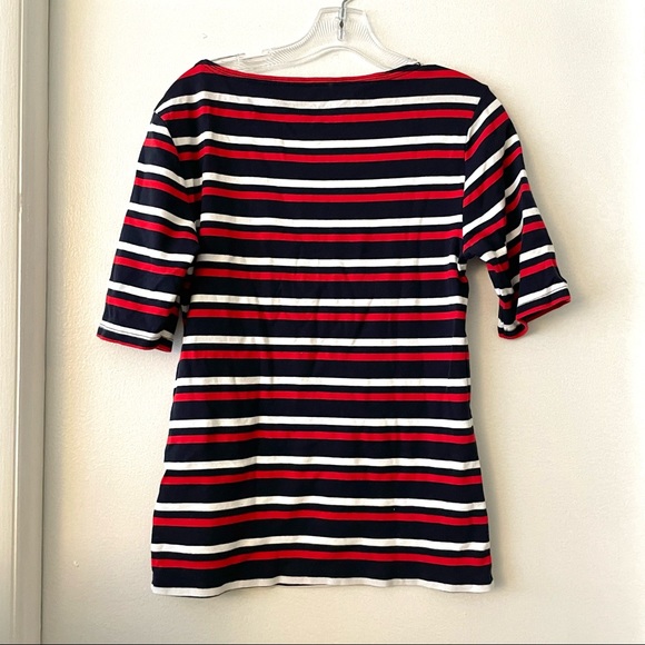Tommy Hilfiger Elbow Sleeve Tee - Picture 2 of 5